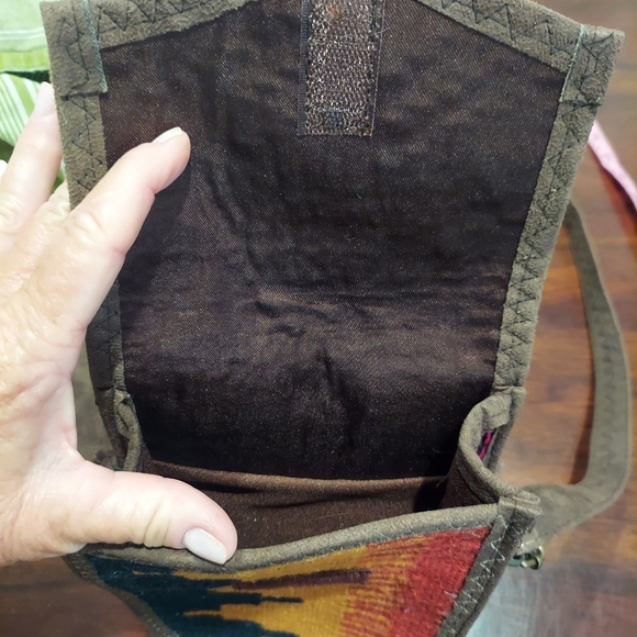 Anthropologie Saddle Blanket Crossbody Bag-Like New! - Picture 8 of 9